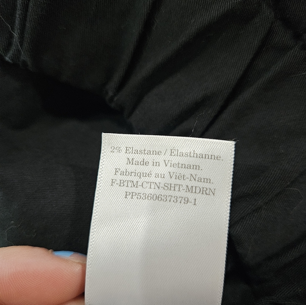 Everlane Black High-Waist Women’s Shorts - like new! - Picture 4 of 4